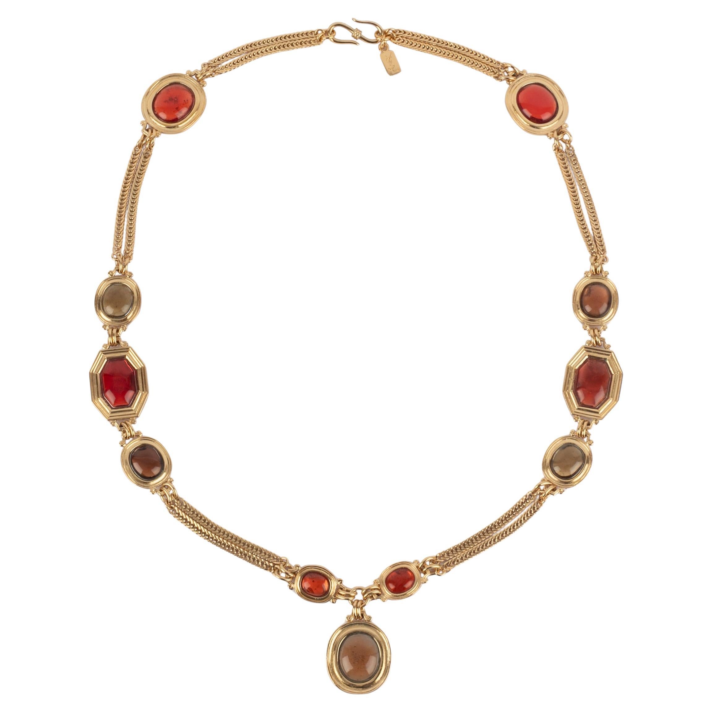 Yves saint Laurent long necklace im Angebot