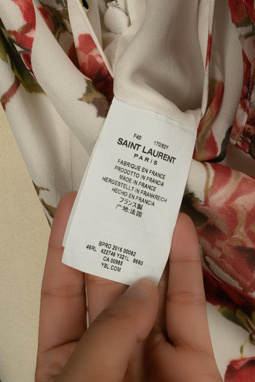 Yves Saint Laurent Long Silk Dress 4