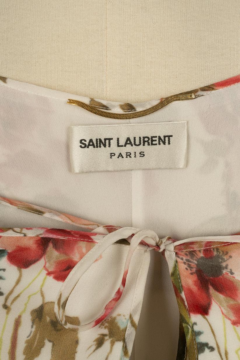 Yves Saint Laurent Long Silk Dress 3