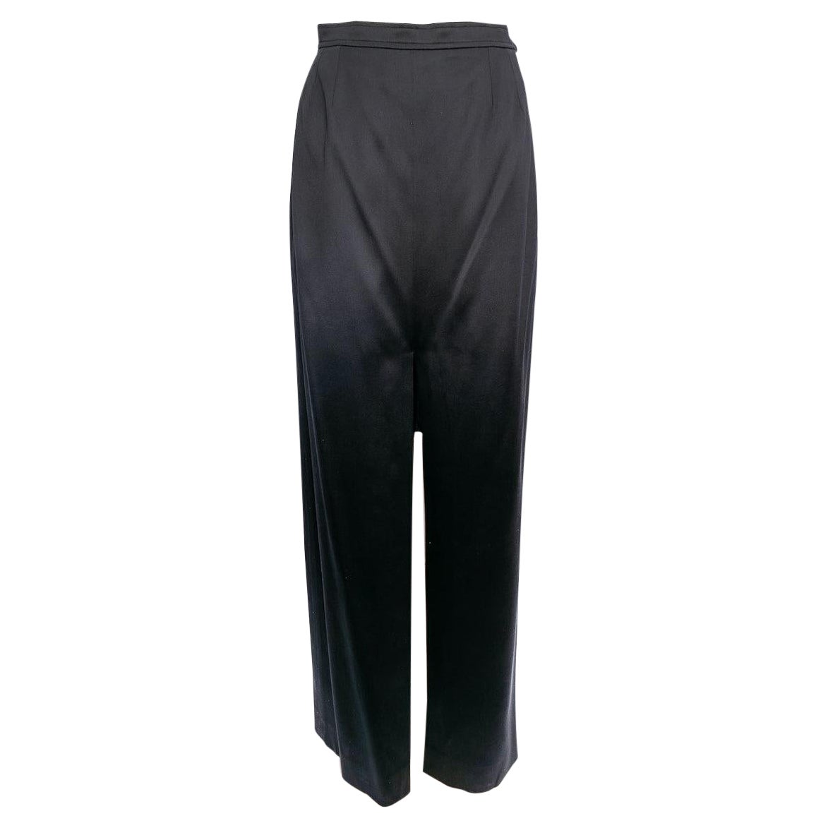 Yves Saint Laurent Langer Seidenrock im Angebot