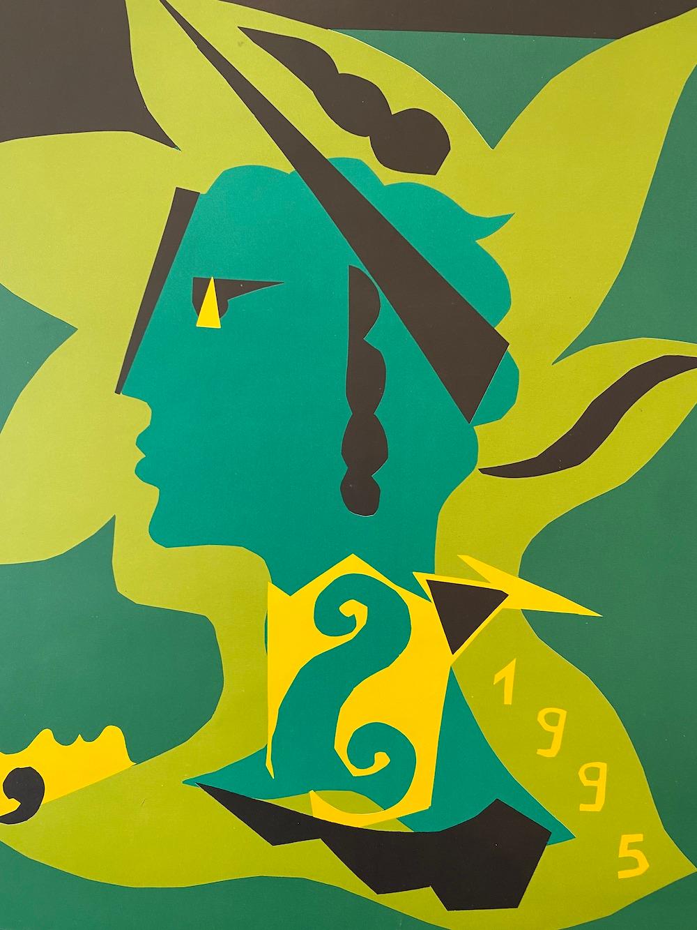 Yves Saint Laurent 'LOVE 1998' Original Vintage Poster In Good Condition For Sale In Melbourne, Victoria