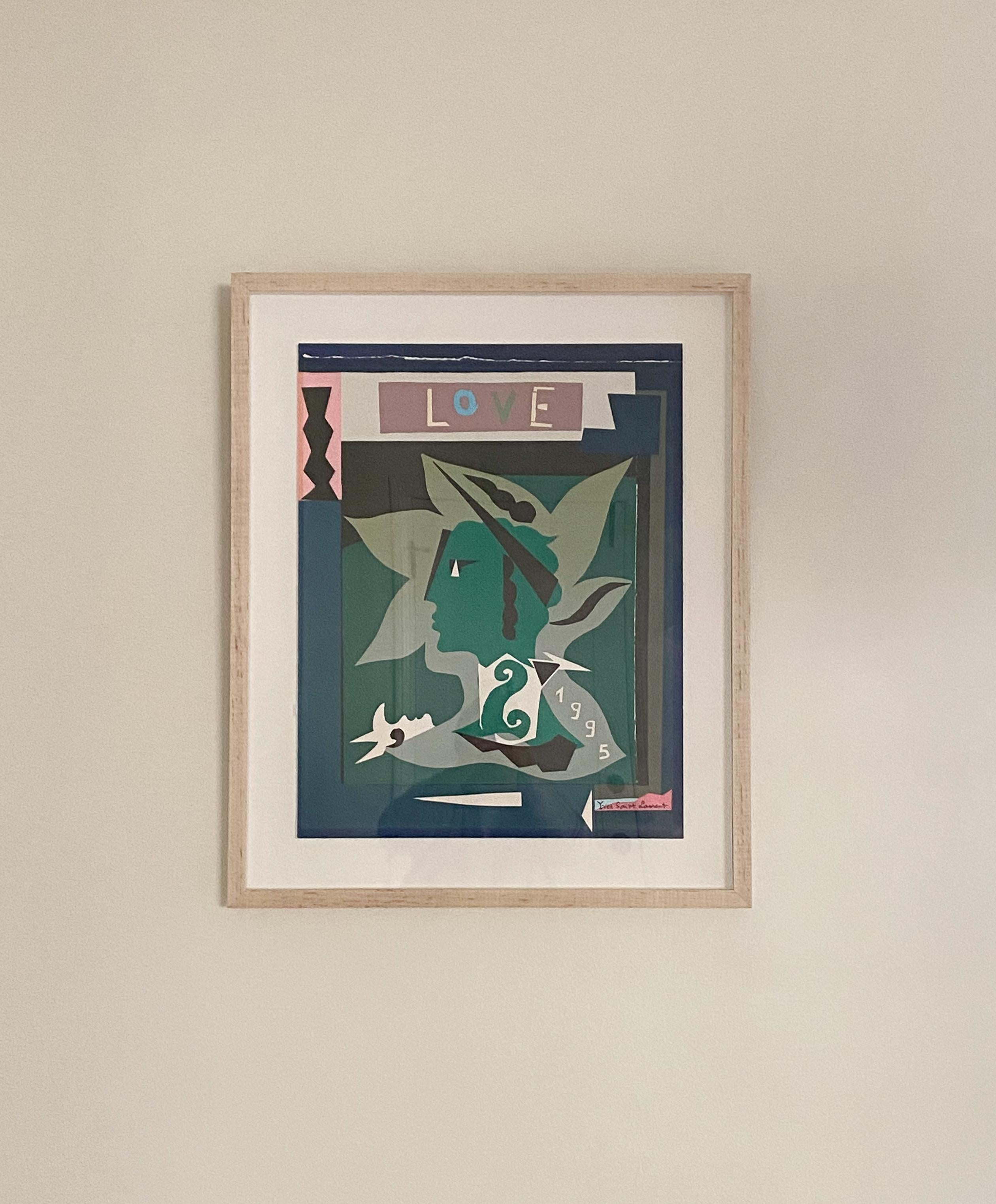 saint laurent poster