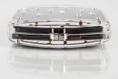 Yves Saint Laurent Lucite and Crystal Clutch & Cigarette Case Tom Ford Era YSL