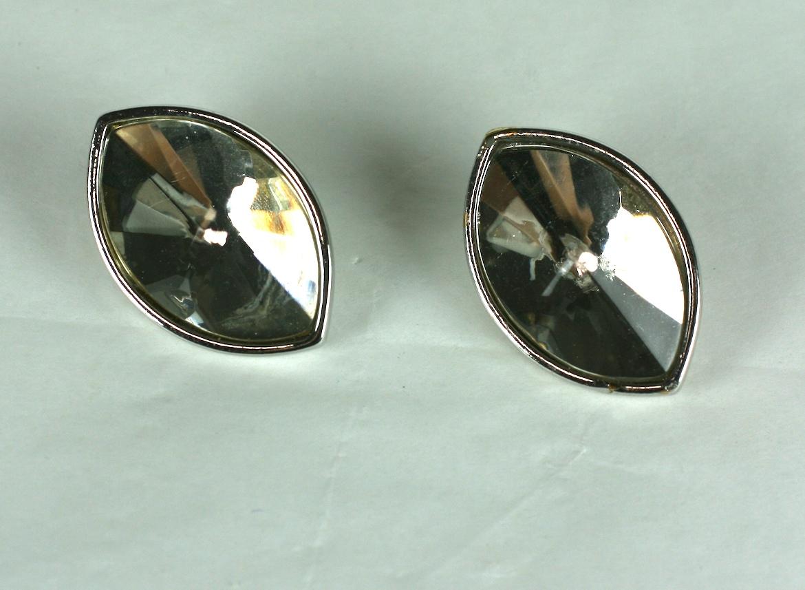 Yves Saint Laurent Marquise Earrings In Excellent Condition For Sale In New York, NY