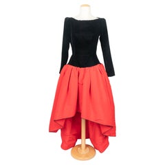 Yves Saint Laurent maxi dress Winter 1988