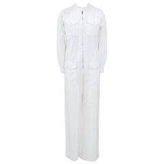 Vintage Yves Saint Laurent Mechanic Uniform Inspired Jumpsuit