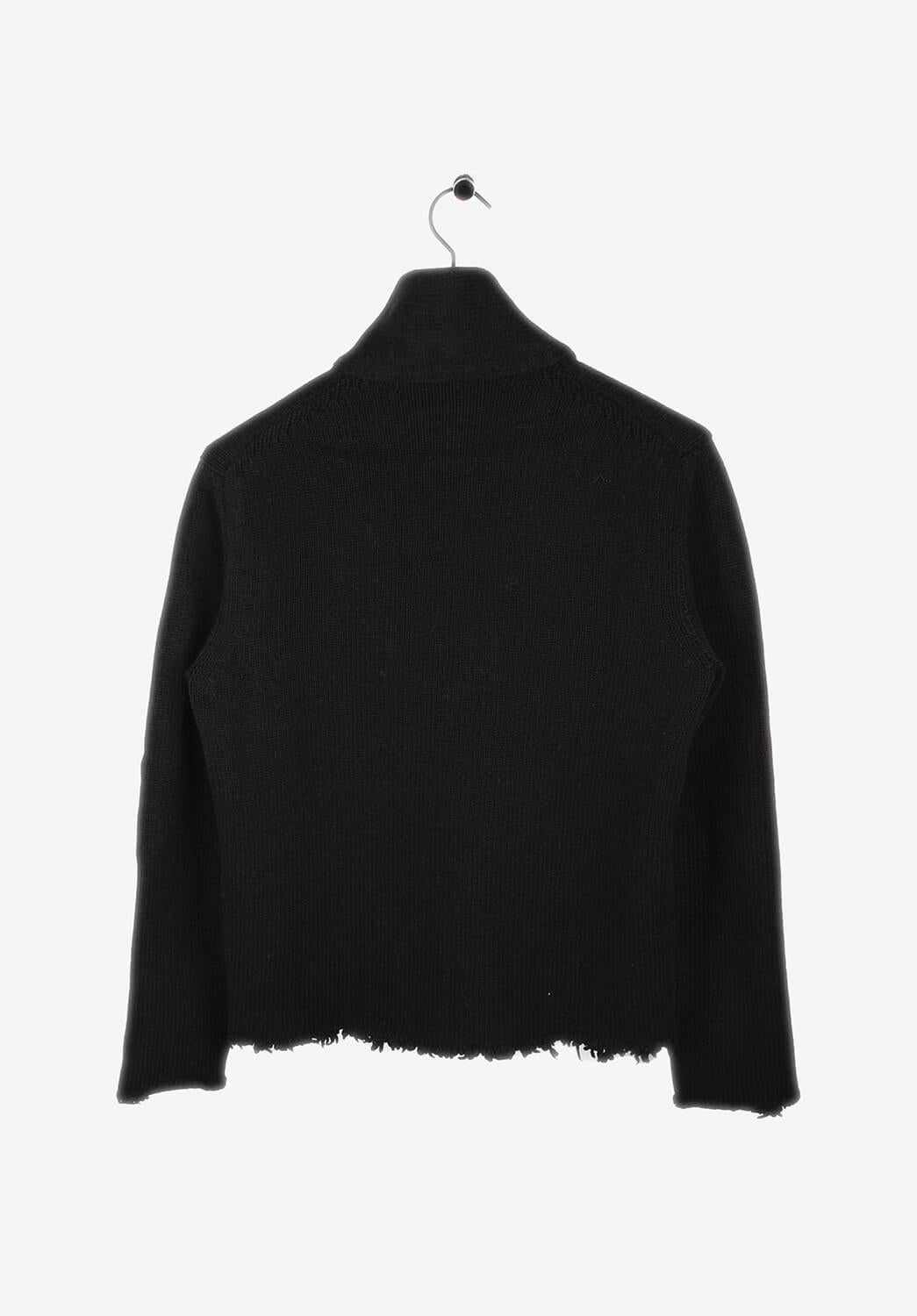 Men's Yves Saint Laurent Men Rive Gauche Cardigan Merino Wool Sweater Size M S019