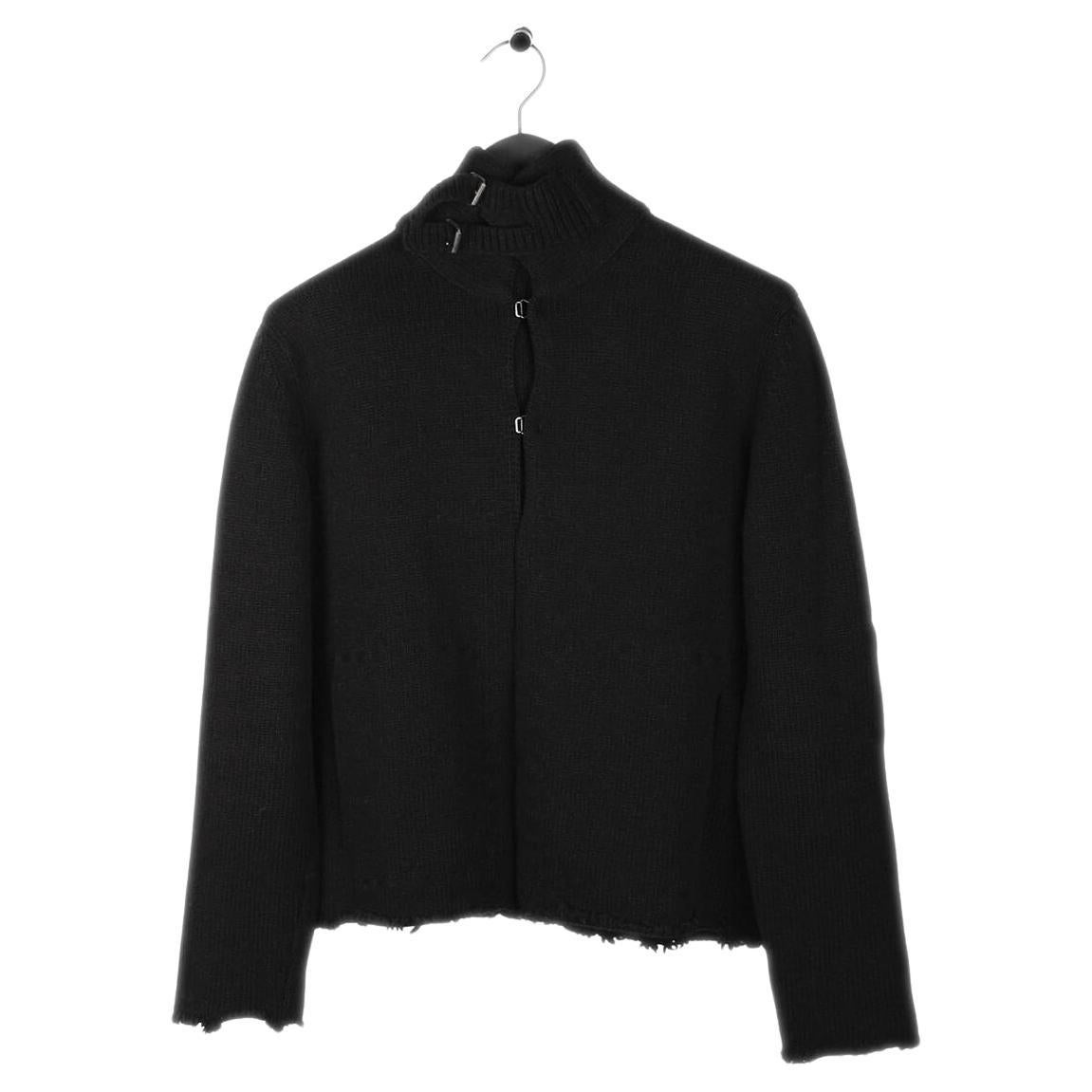 Yves Saint Laurent Men Rive Gauche Cardigan Merino Wool Sweater Size M S019