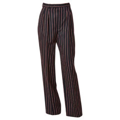 Vintage Yves Saint Laurent Men's Style Stripe Trouser