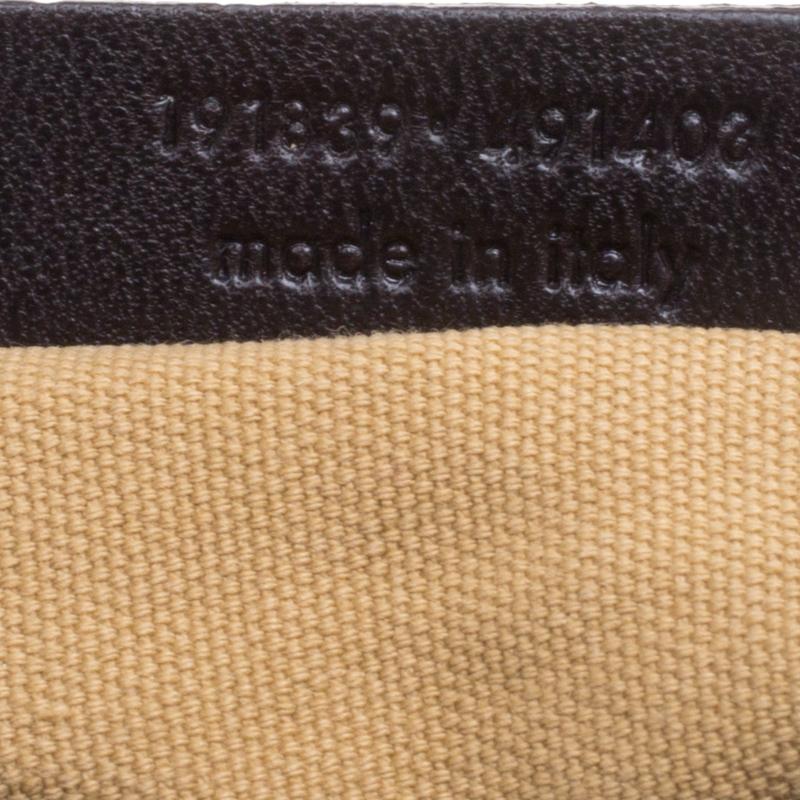 Yves Saint Laurent Metallic Gold Leather Besace Shoulder Bag 2