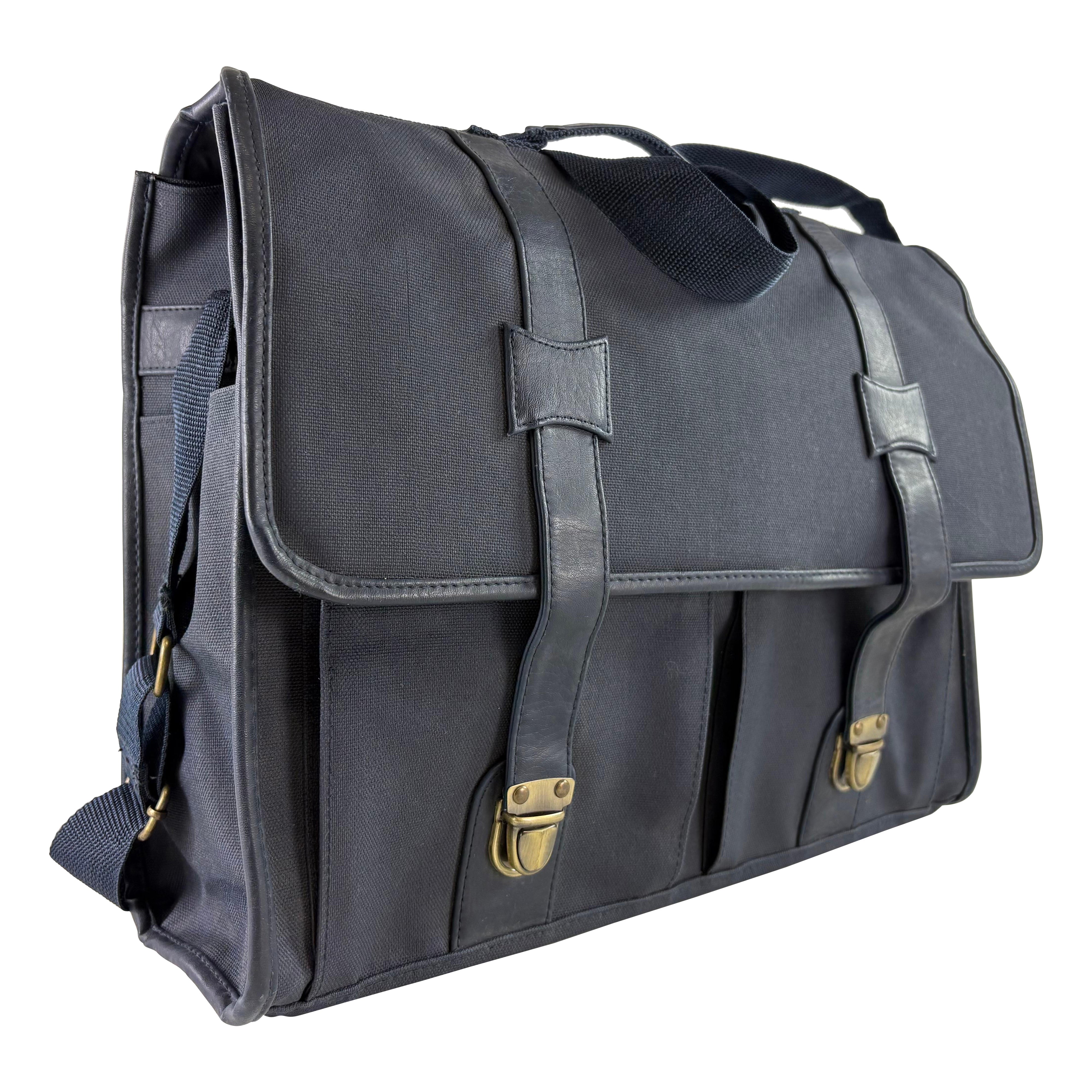 Yves Saint Laurent, borsa di metà secolo in pelle e tela in vendita