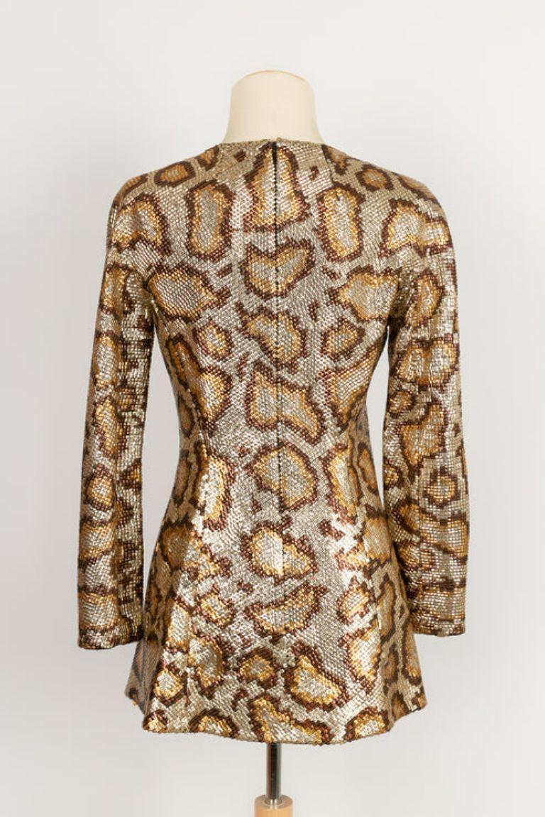 Women's Yves Saint Laurent Mini Dress, Size 36FR