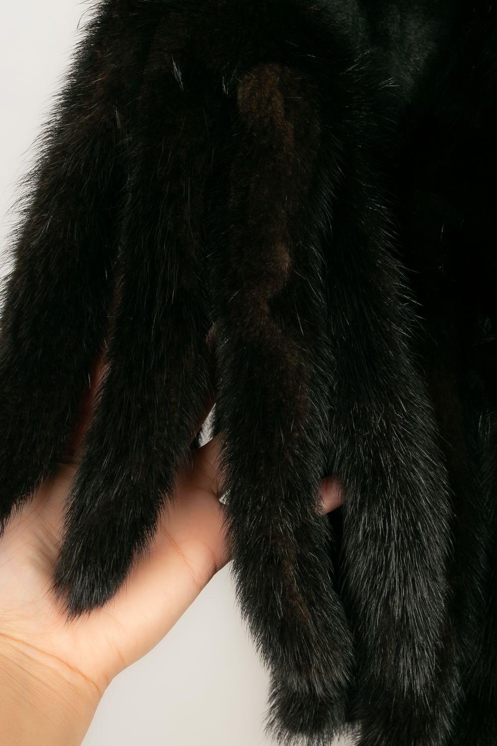 Yves Saint Laurent Mink Fur Cape For Sale 1