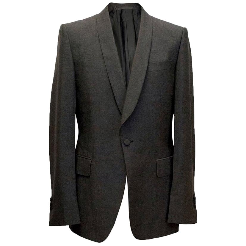 Yves Saint Laurent Mohair blend, one button blazer - Size 50R Large