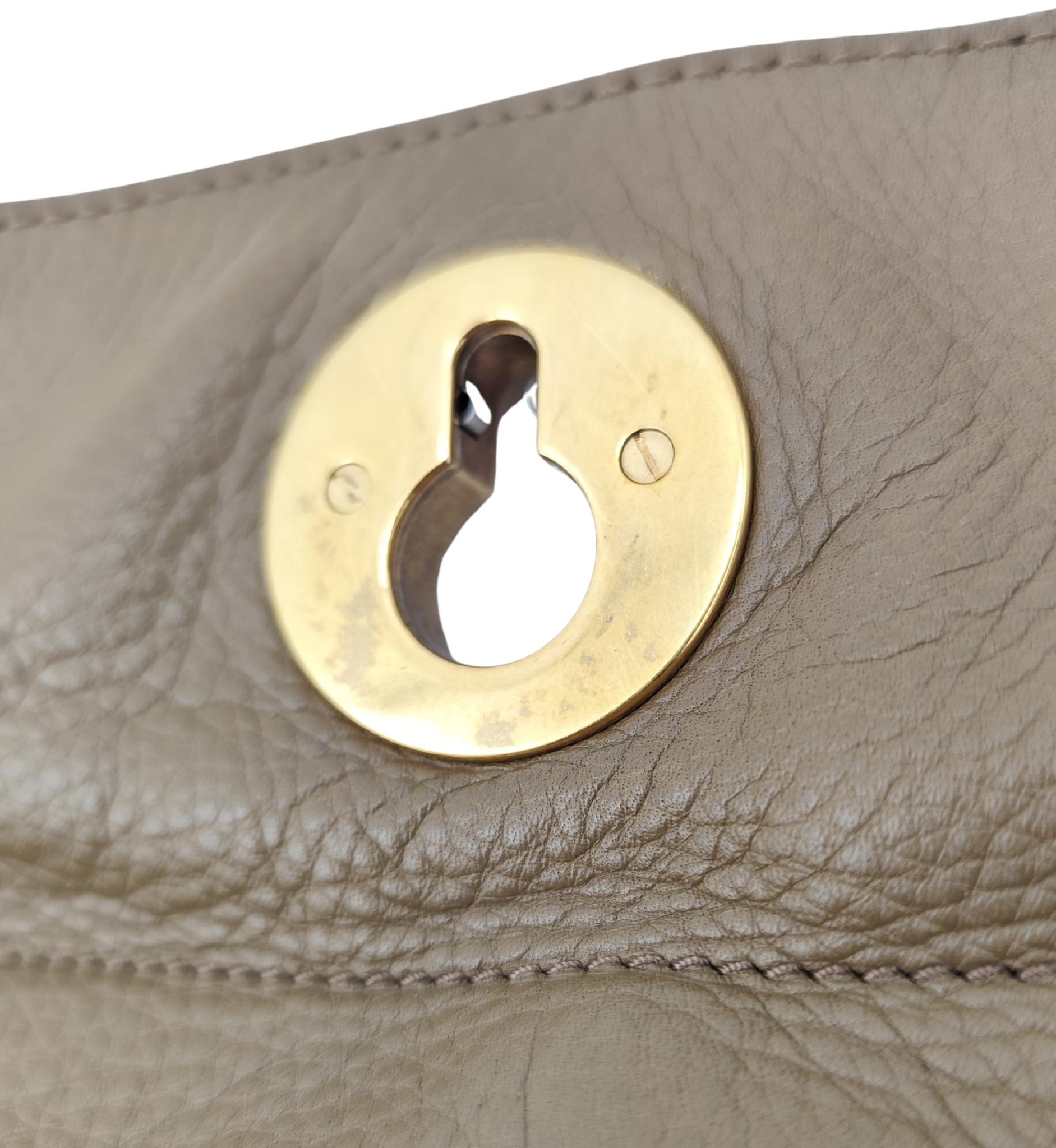 Yves Saint Laurent Muse Two - borsa beige e rosa in vendita 6