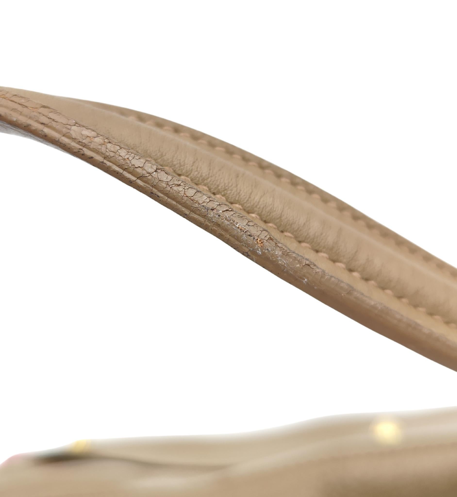 Yves Saint Laurent Muse Two - borsa beige e rosa in vendita 7