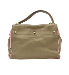 Yves Saint Laurent Muse Two beige und rosa Handtasche