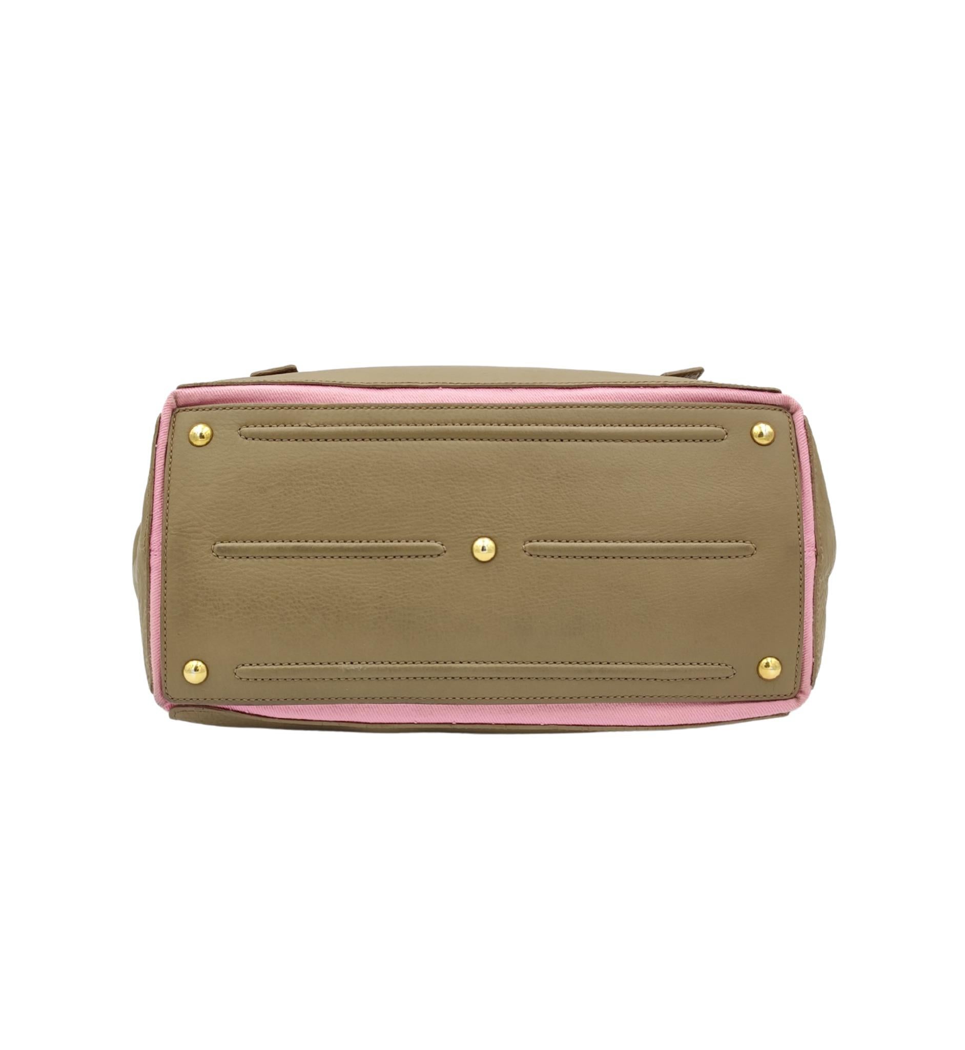 da uomo o donna Yves Saint Laurent Muse Two - borsa beige e rosa in vendita