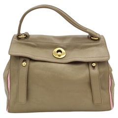 Yves Saint Laurent Muse Two - borsa beige e rosa