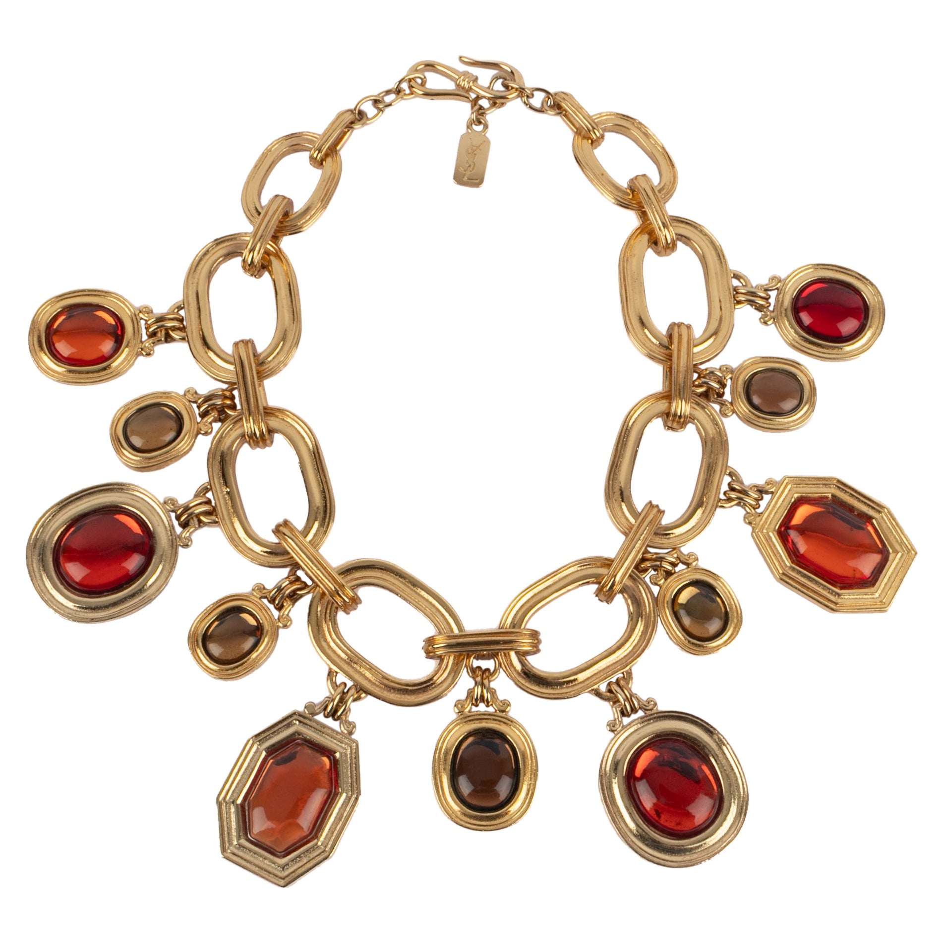 Yves Saint Laurent necklace 1980s
