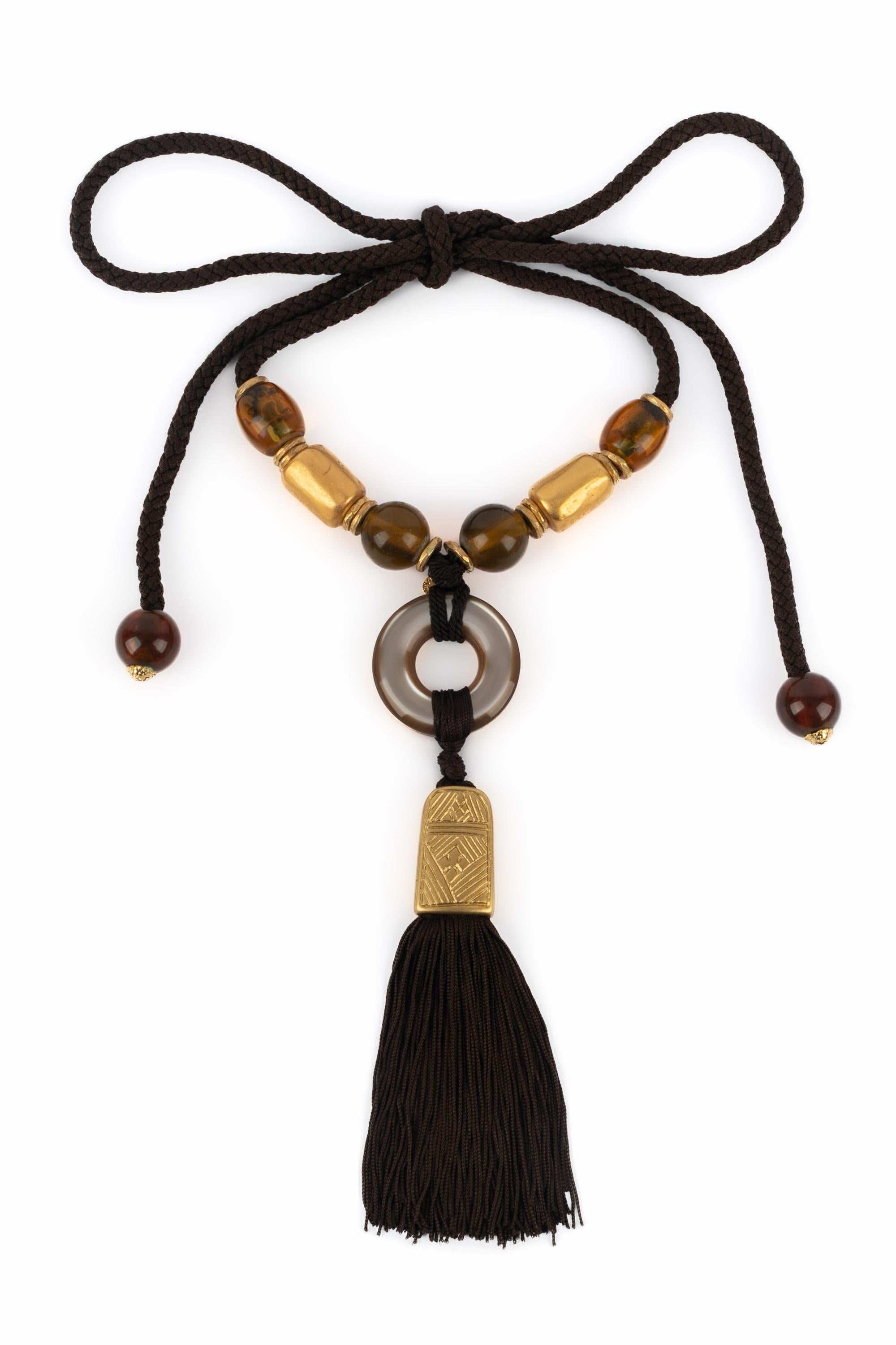 Collana Yves Saint Laurent anni '90 In condizioni ottime in vendita a SAINT-OUEN-SUR-SEINE, FR