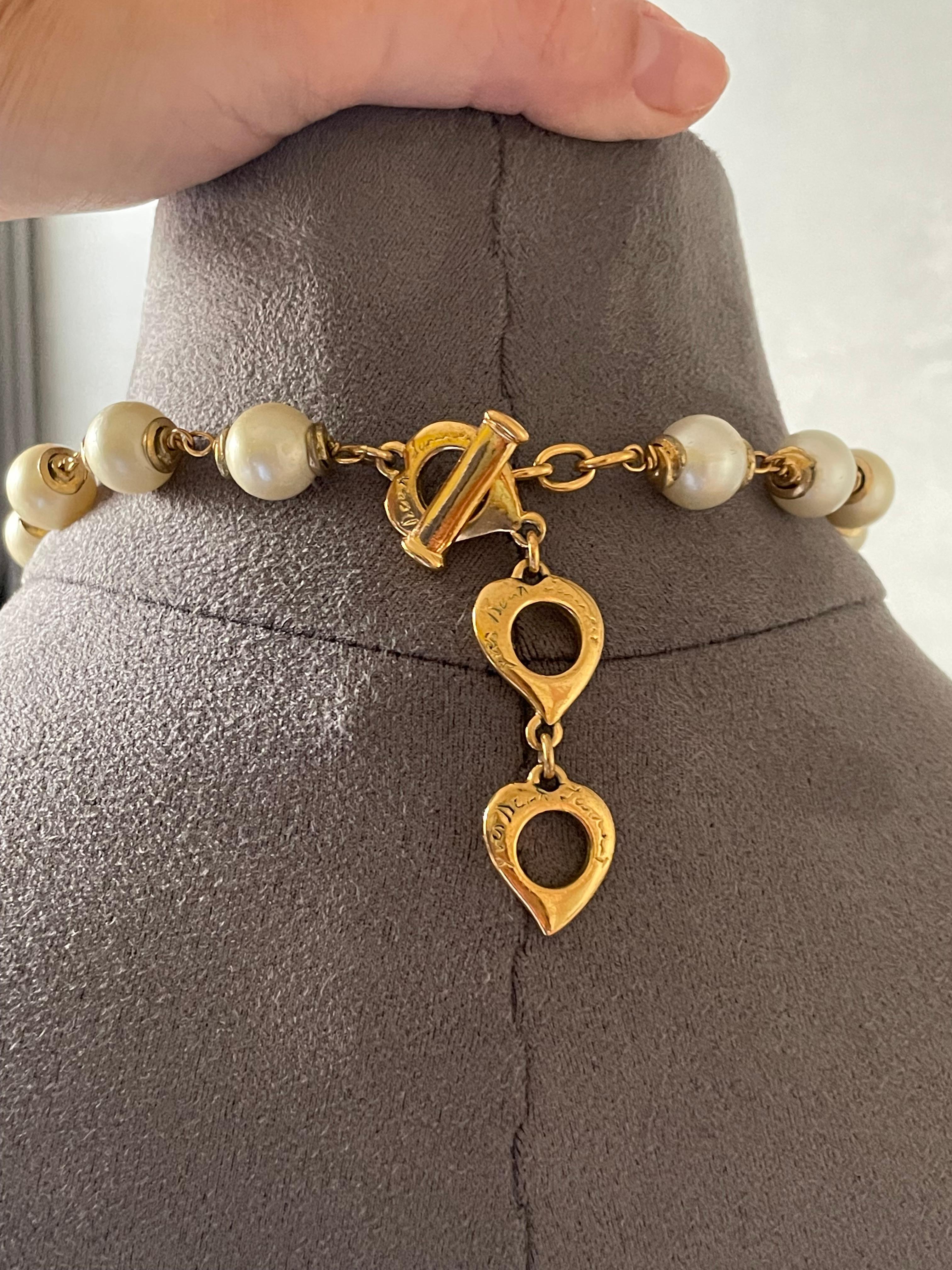 YVES SAINT LAURENT Conjunto de collar y pendientes en venta 2