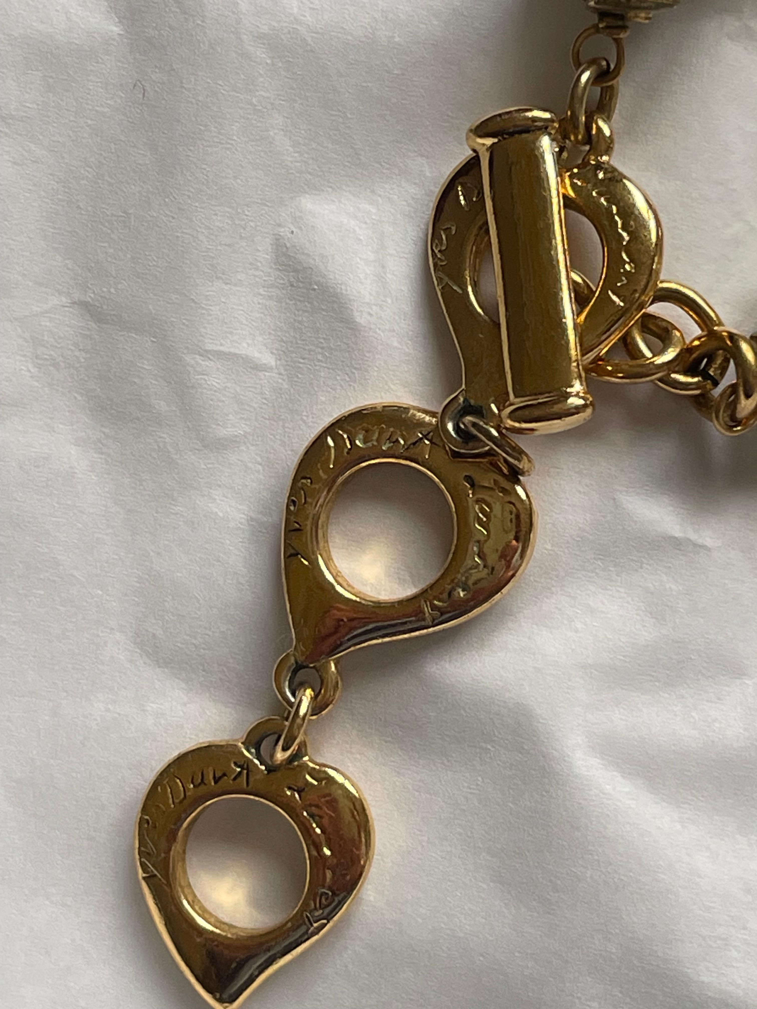 YVES SAINT LAURENT Conjunto de collar y pendientes en venta 5