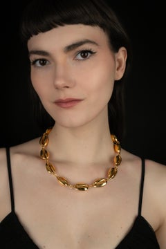 Yves Saint Laurent necklace by Robert Goossens, 1980s