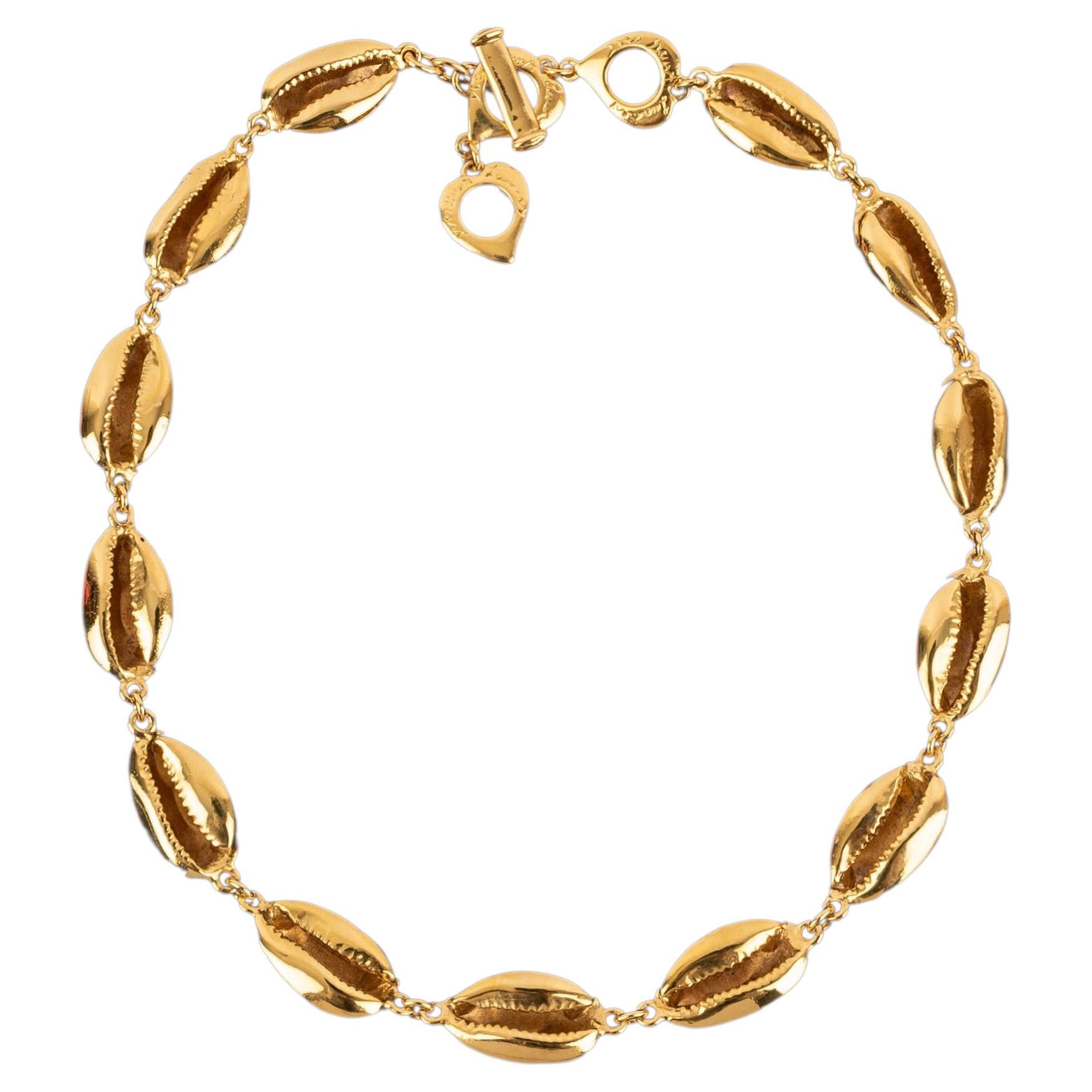 Yves Saint Laurent necklace by Robert Goossens, 1980s