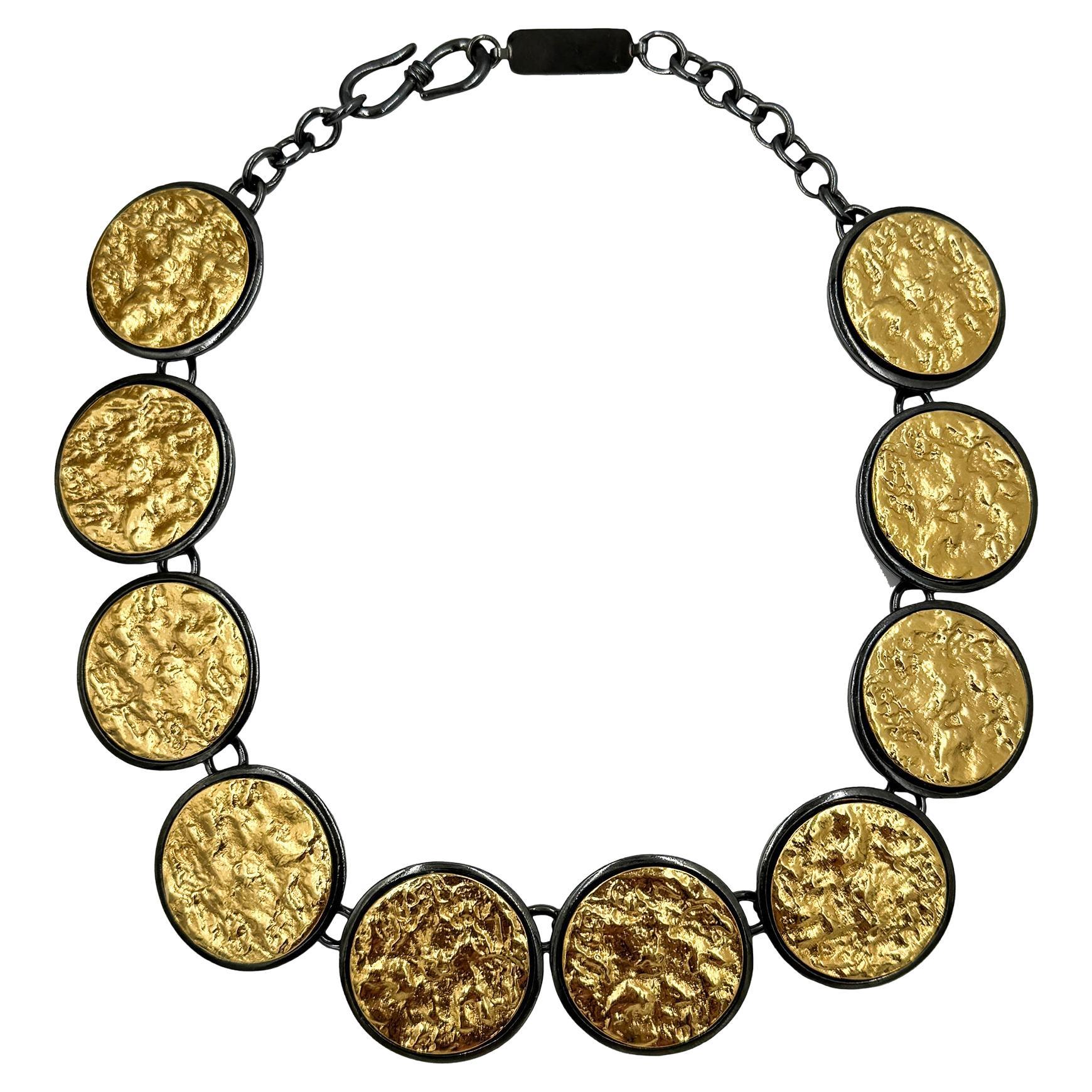 Collana Yves Saint Laurent di Robert Goossens in metallo 
