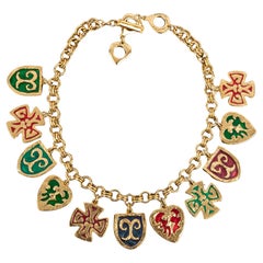 Yves Saint Laurent necklace by Yves Saint Laurent Fall-Winter 1993
