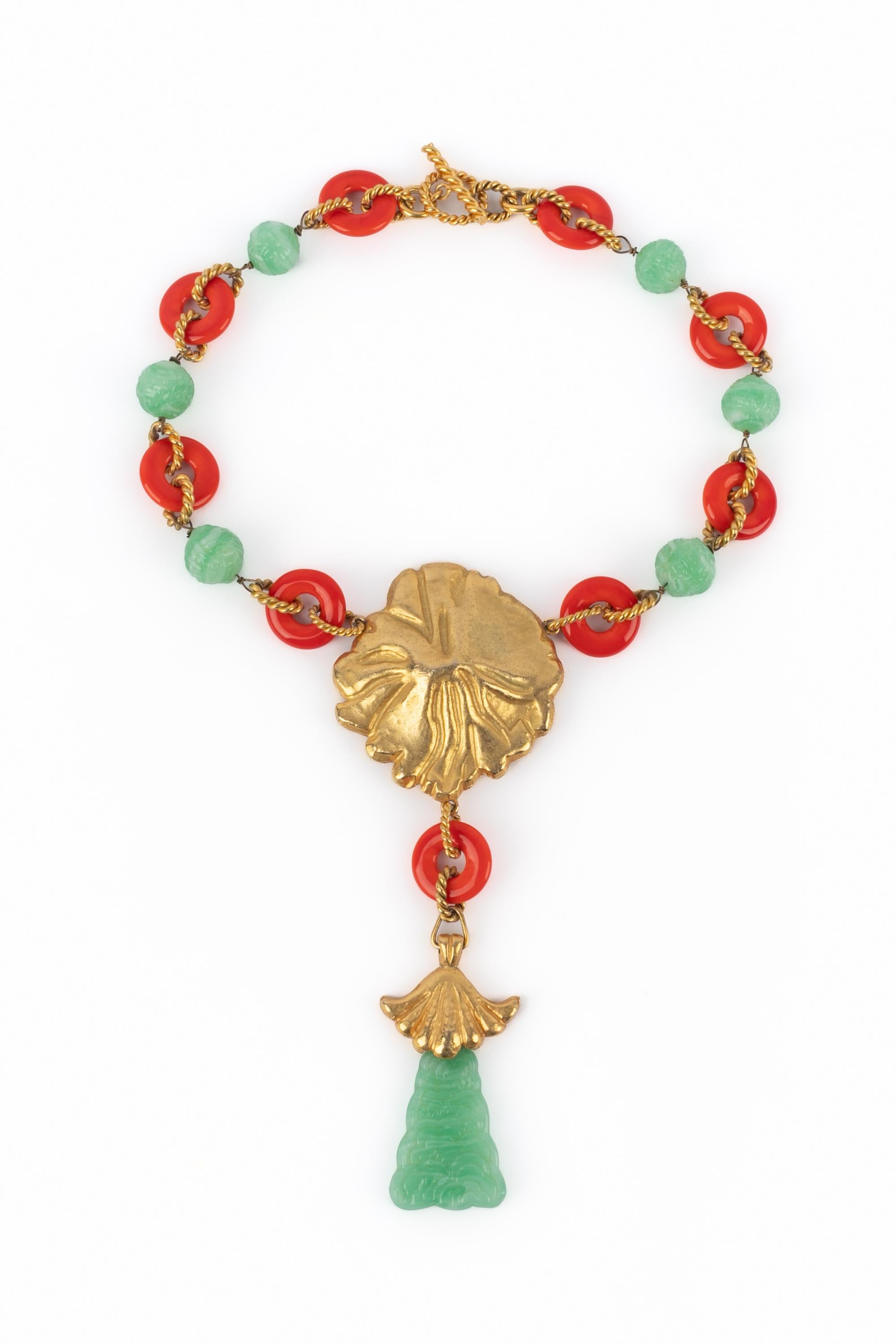 Collana Yves Saint Laurent circa 1996 In condizioni ottime in vendita a SAINT-OUEN-SUR-SEINE, FR