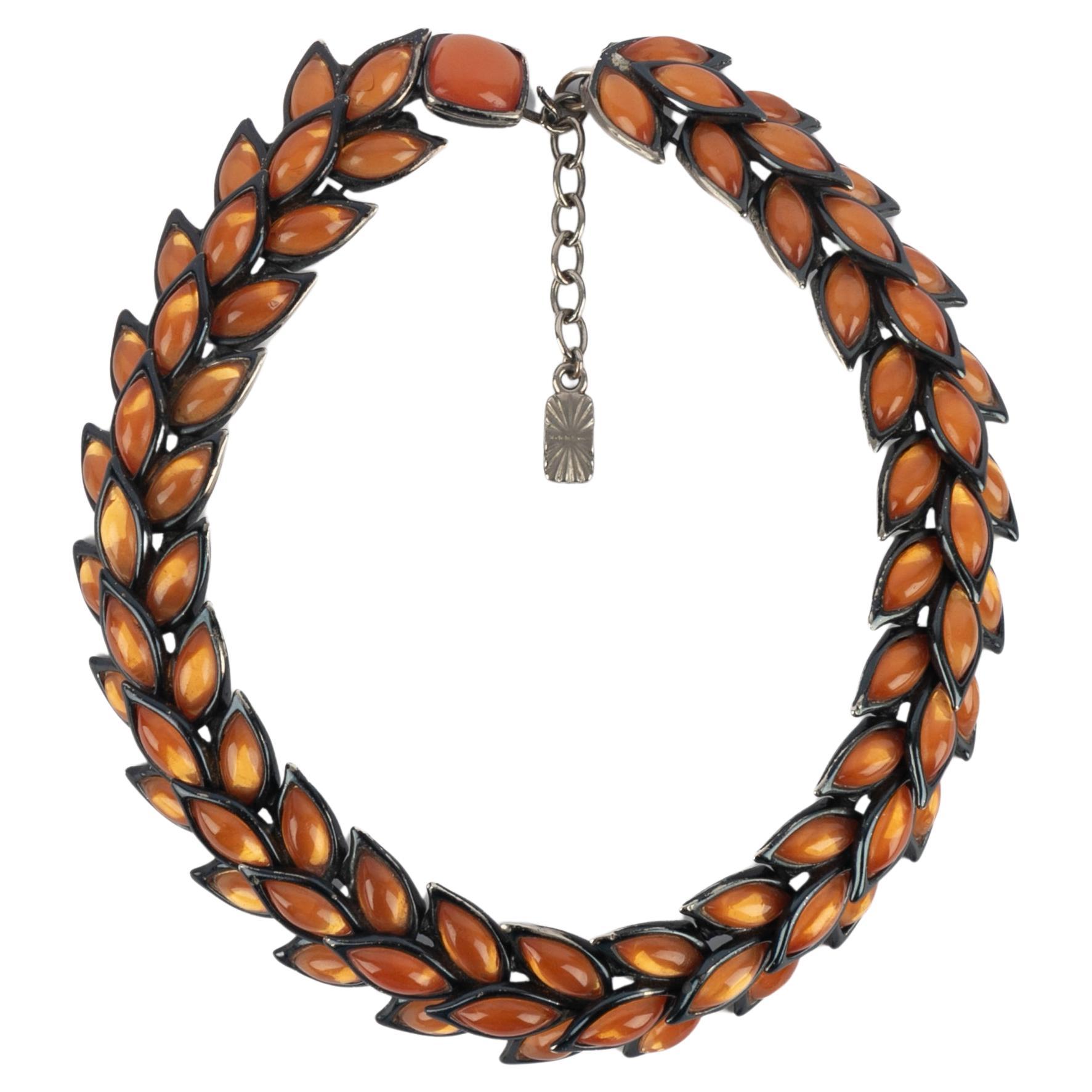 Yves Saint Laurent collana spighe di grano in vendita