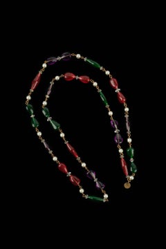 Collier haute couture Yves Saint Laurent