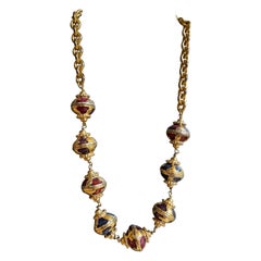 Collana Yves Saint Laurent collezione russa 1976.