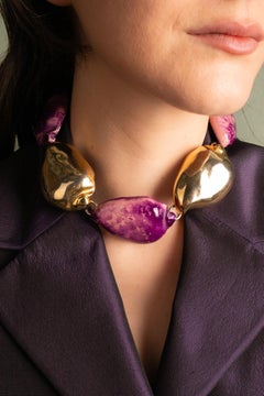 Yves Saint Laurent necklace 'shell' by Yves Saint Laurent Summer 1994