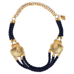 Collana Yves Saint Laurent conchiglia