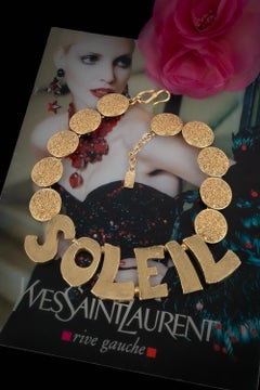 Yves Saint Laurent necklace 'soleil'
