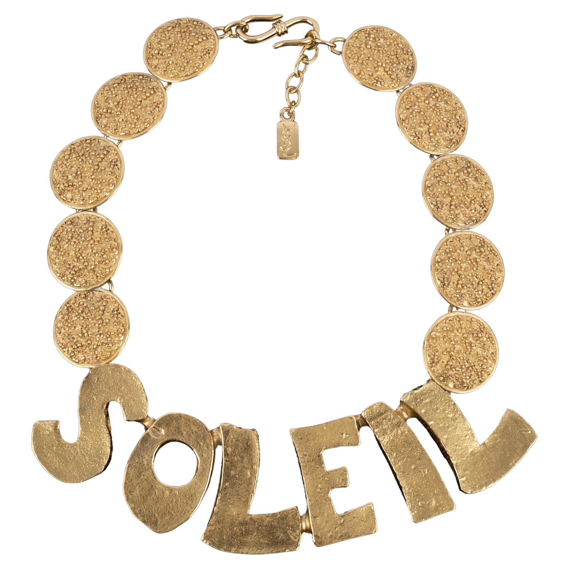 Collar 
soleil
 Yves Saint Laurent