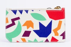 Yves Saint Laurent New Multicolor Credit Card Case