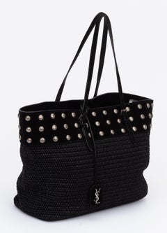 Yves Saint Laurent New Studded Black Tote