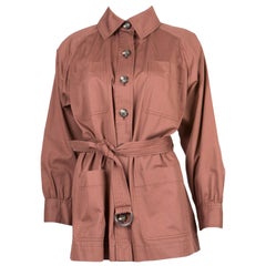 Yves Saint Laurent Nut YSL Safari  Cotton Jacket