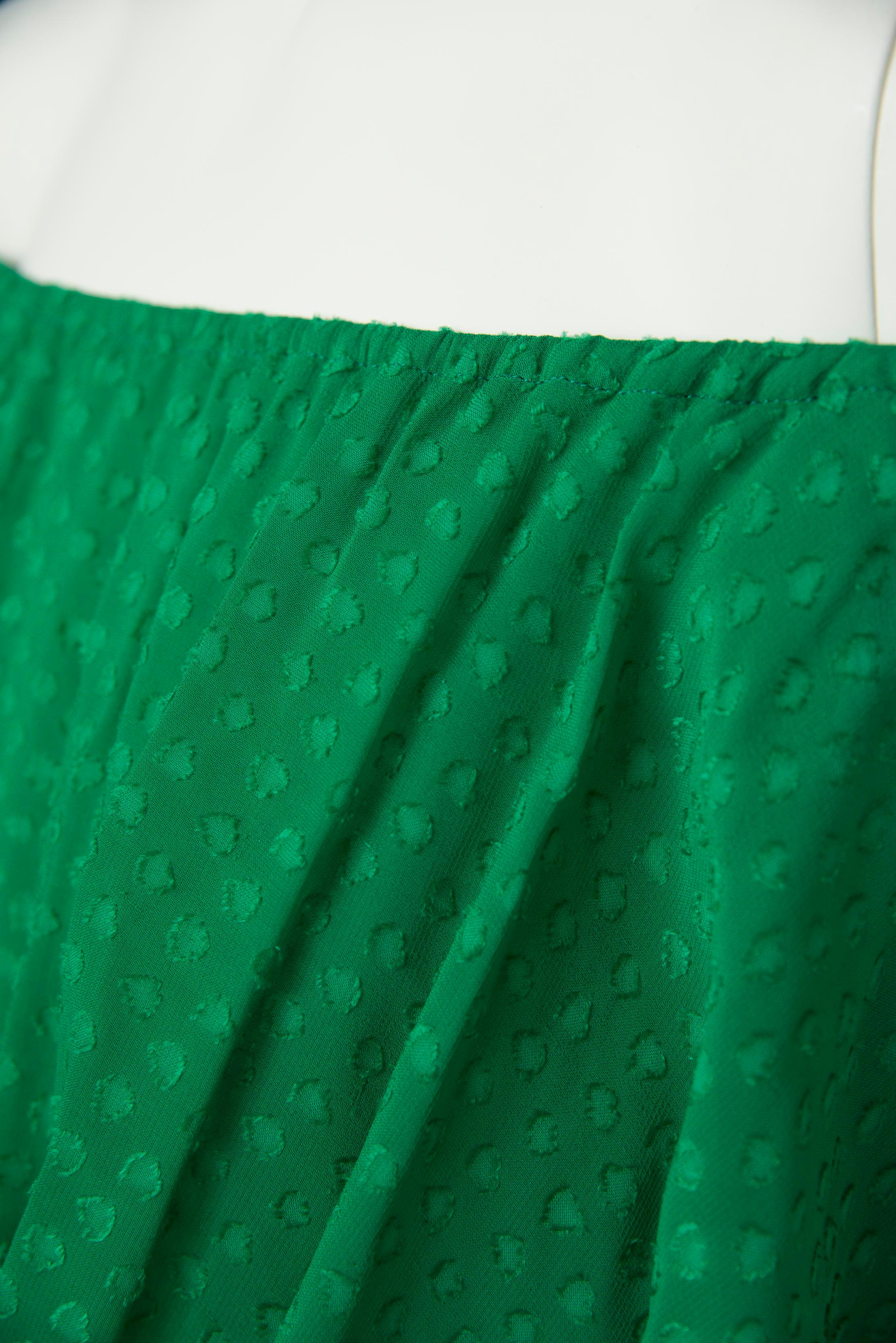 Yves Saint Laurent - Robe longue ceinturée à épaules dénudées en vente 9