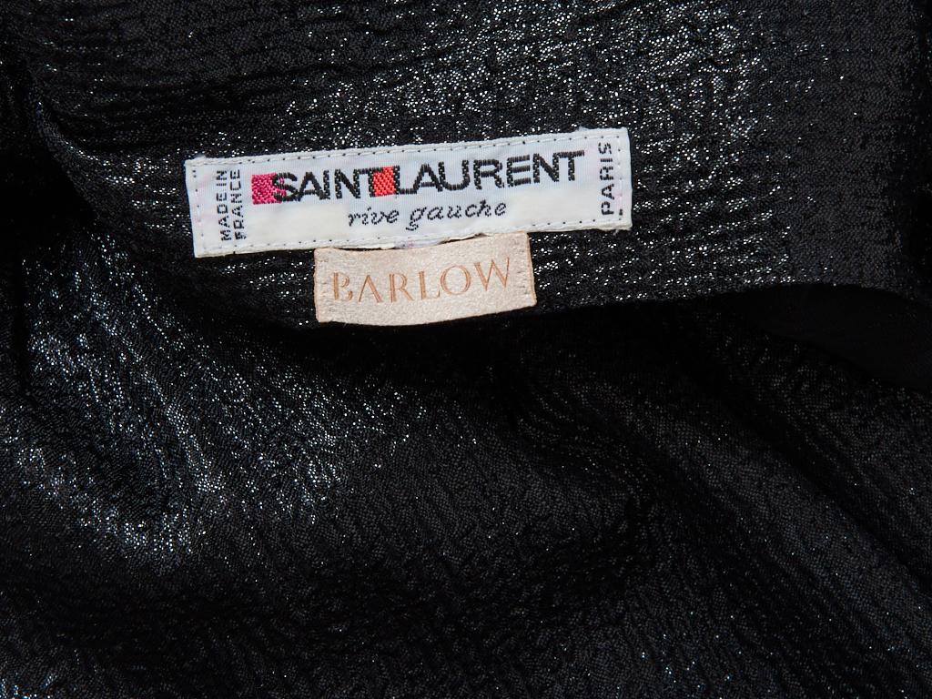 Yves Saint Laurent One Shoulder Cocktail Dress In Good Condition For Sale In New York, NY