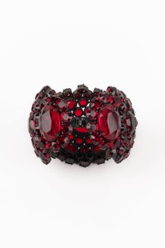 Yves Saint Laurent Openwork Cuff Bracelet Haute Couture