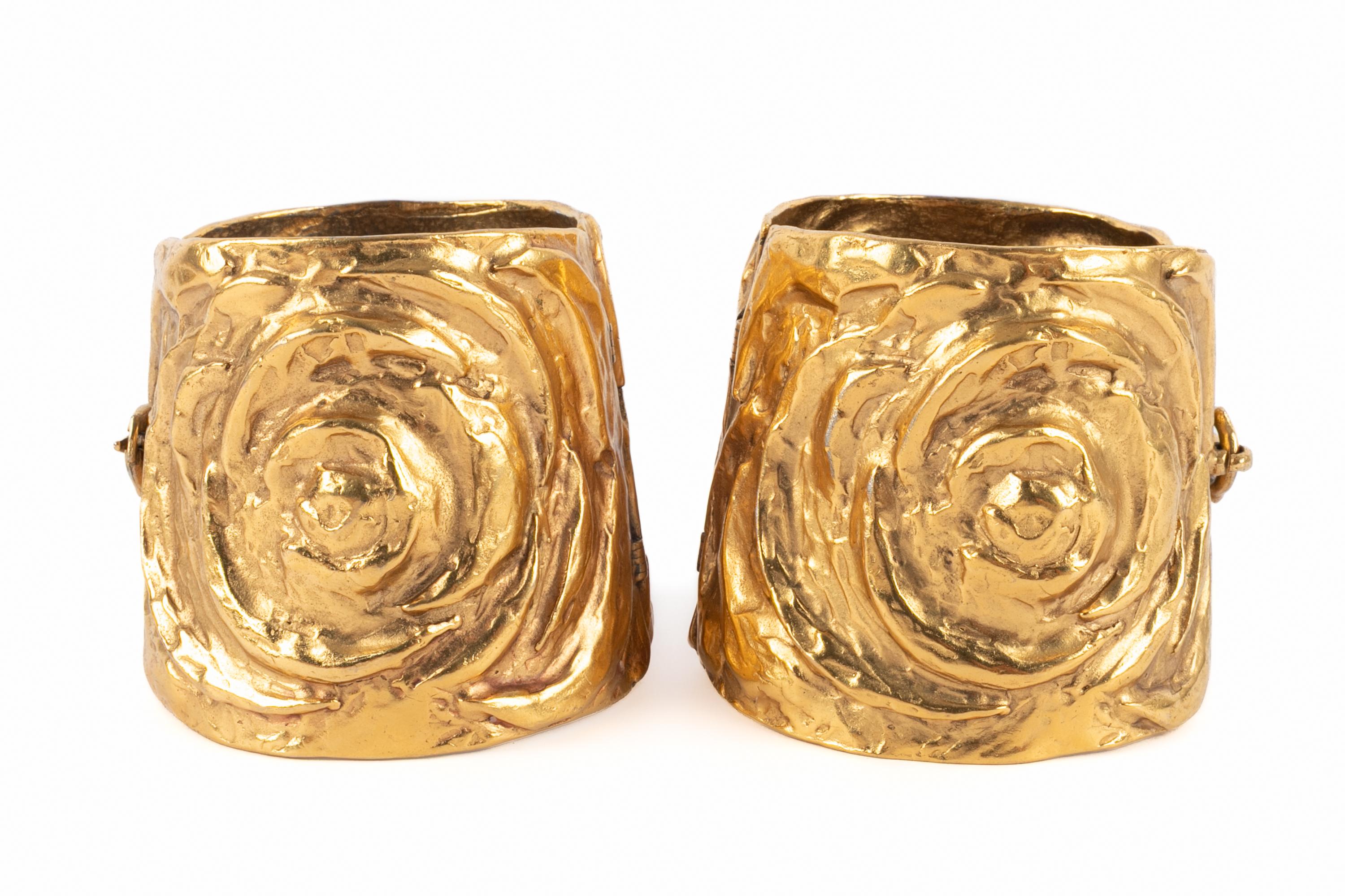 Yves Saint Laurent pair of bracelets For Sale 1