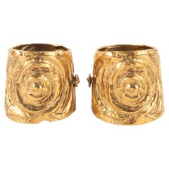 Yves Saint Laurent pair of bracelets