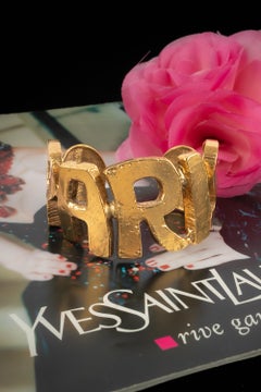 Yves Saint Laurent 'Paris' bracelet