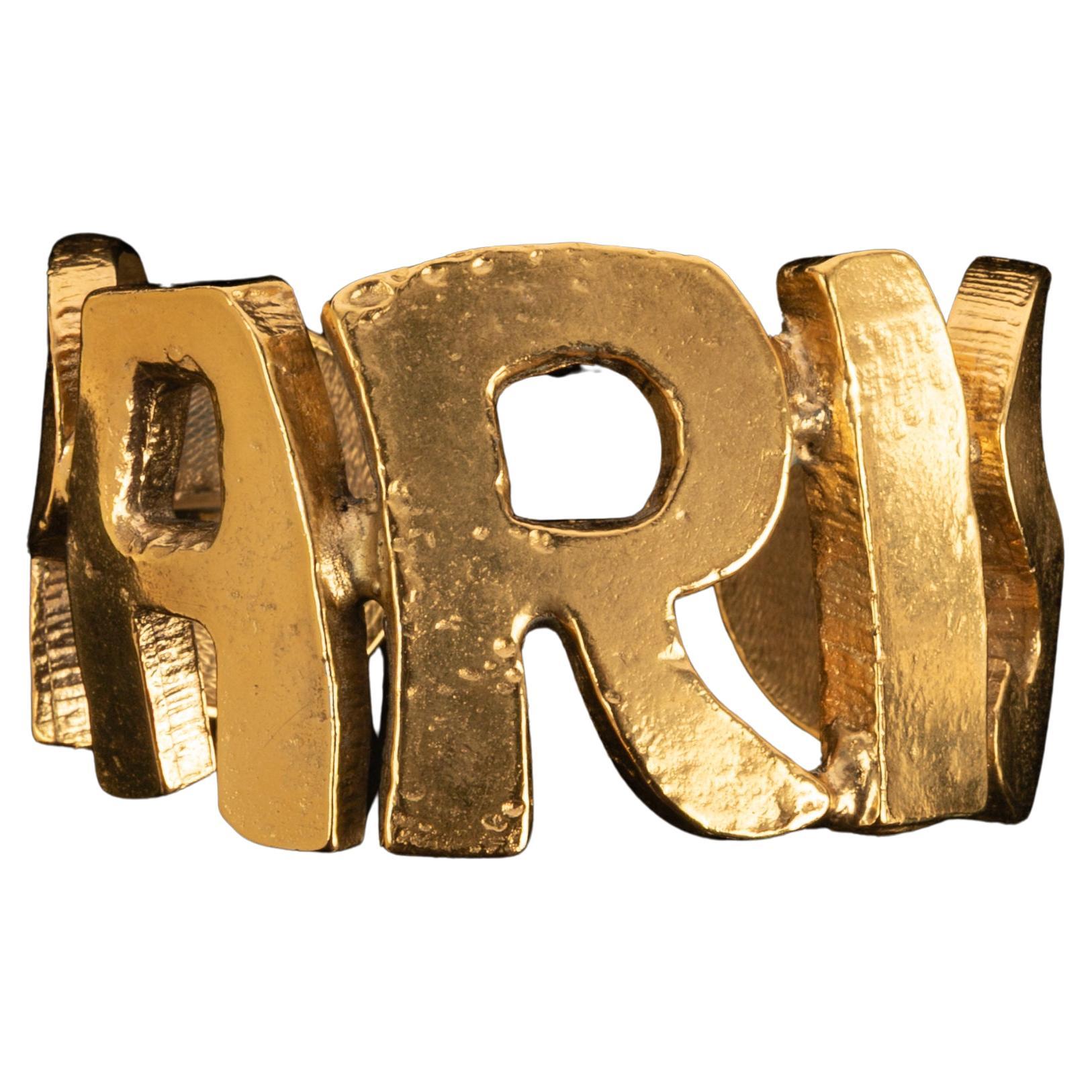 Pulsera "París" Yves Saint Laurent en venta