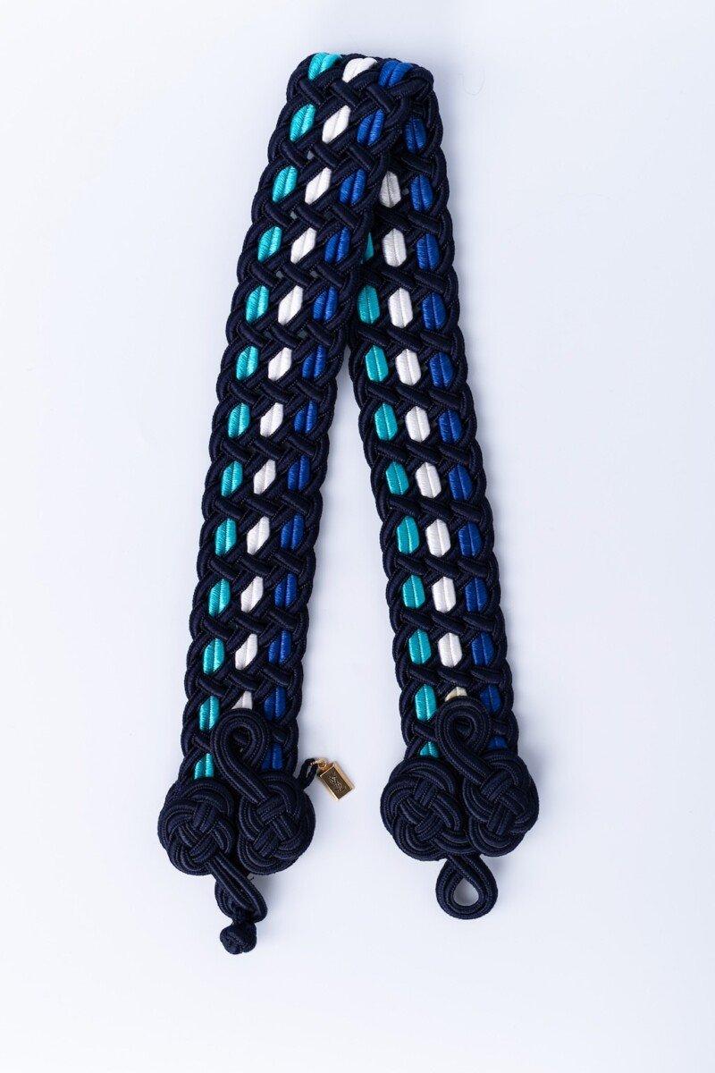 Yves Saint Laurent passementerie belt In Good Condition For Sale In SAINT-OUEN-SUR-SEINE, FR